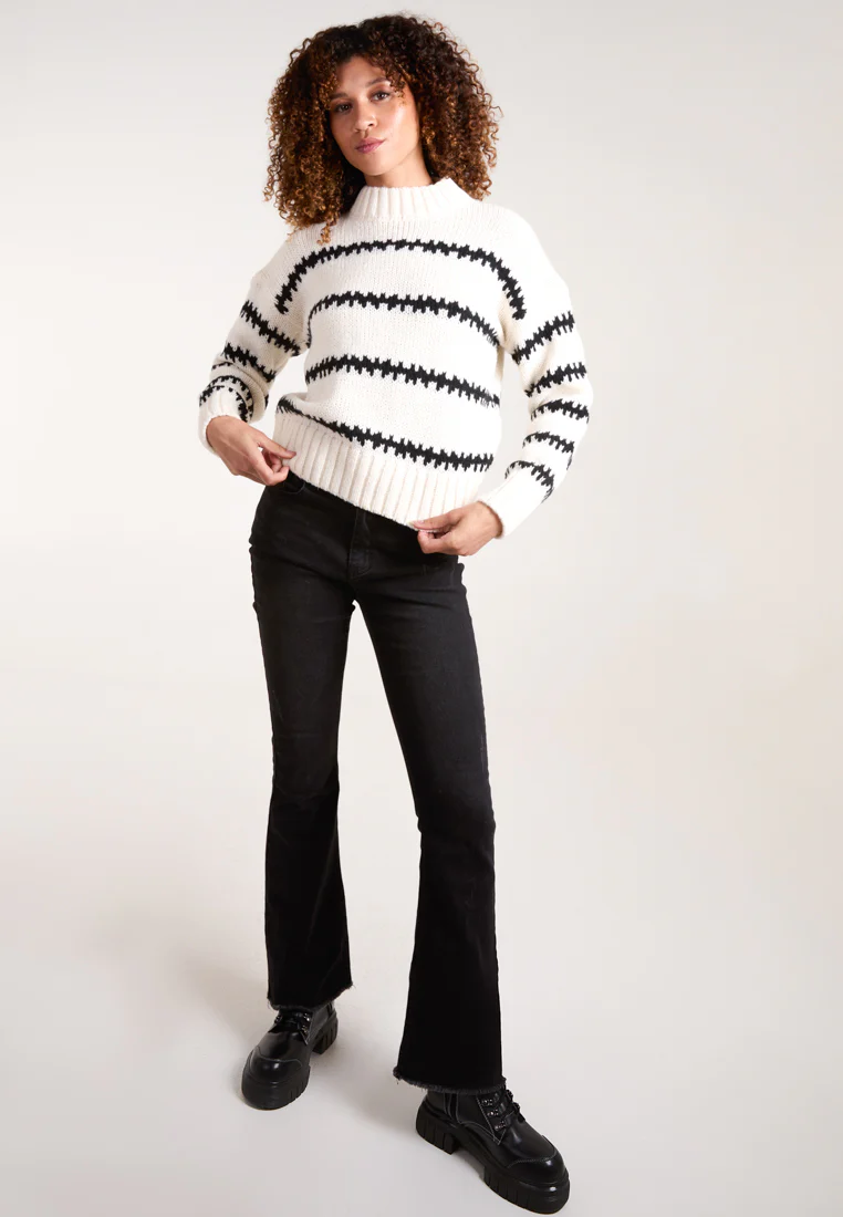 Abstract Stripe Jumper - Image 2