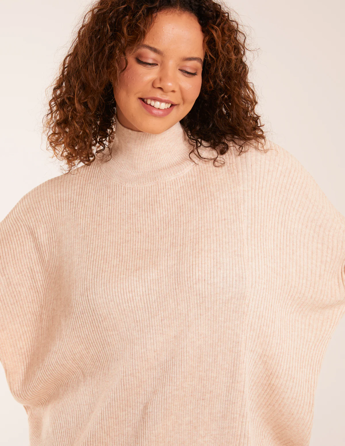 Asymmetric Hem Detail Jumper - Image 3