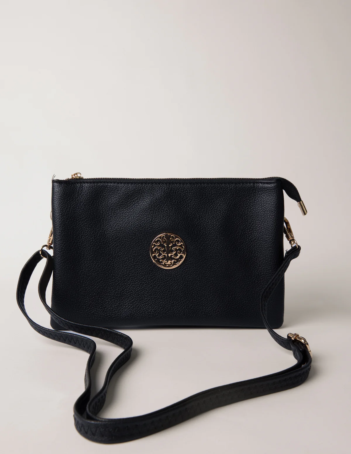 Clutch With Detachable Strap