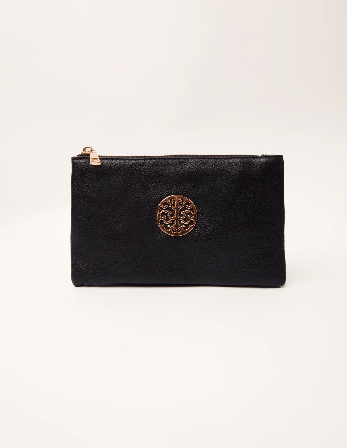 Detailed Zip Up Purse With Detachable Strap - Image 3