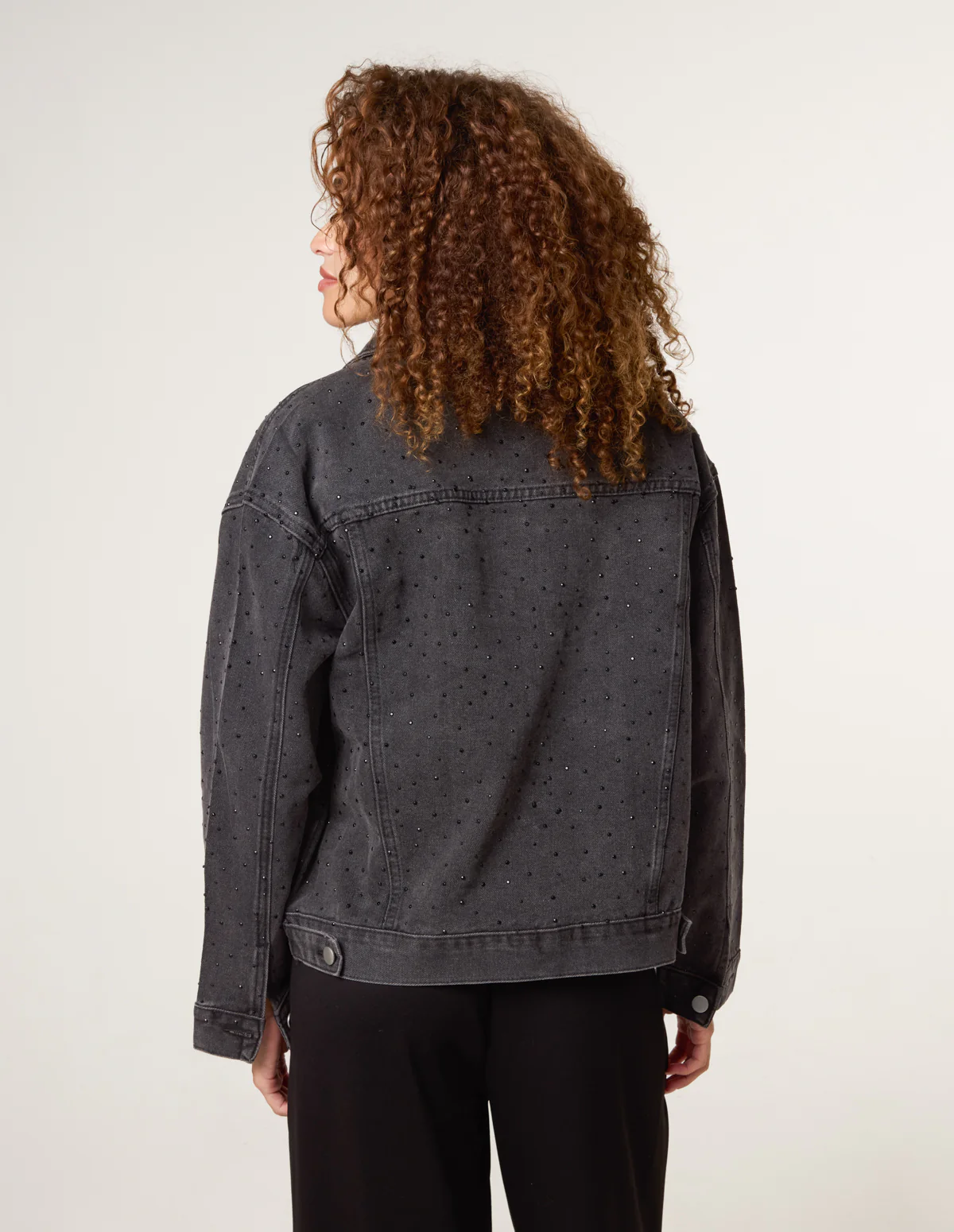 Embellished Denim Jacket - Image 4