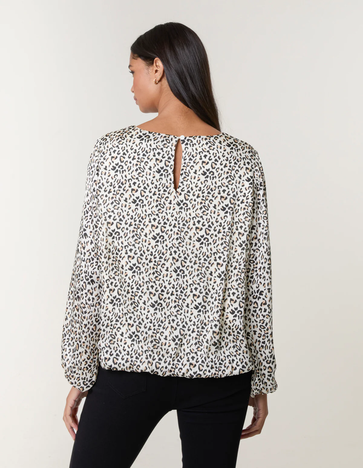 Leopard Print Blouse - Image 4
