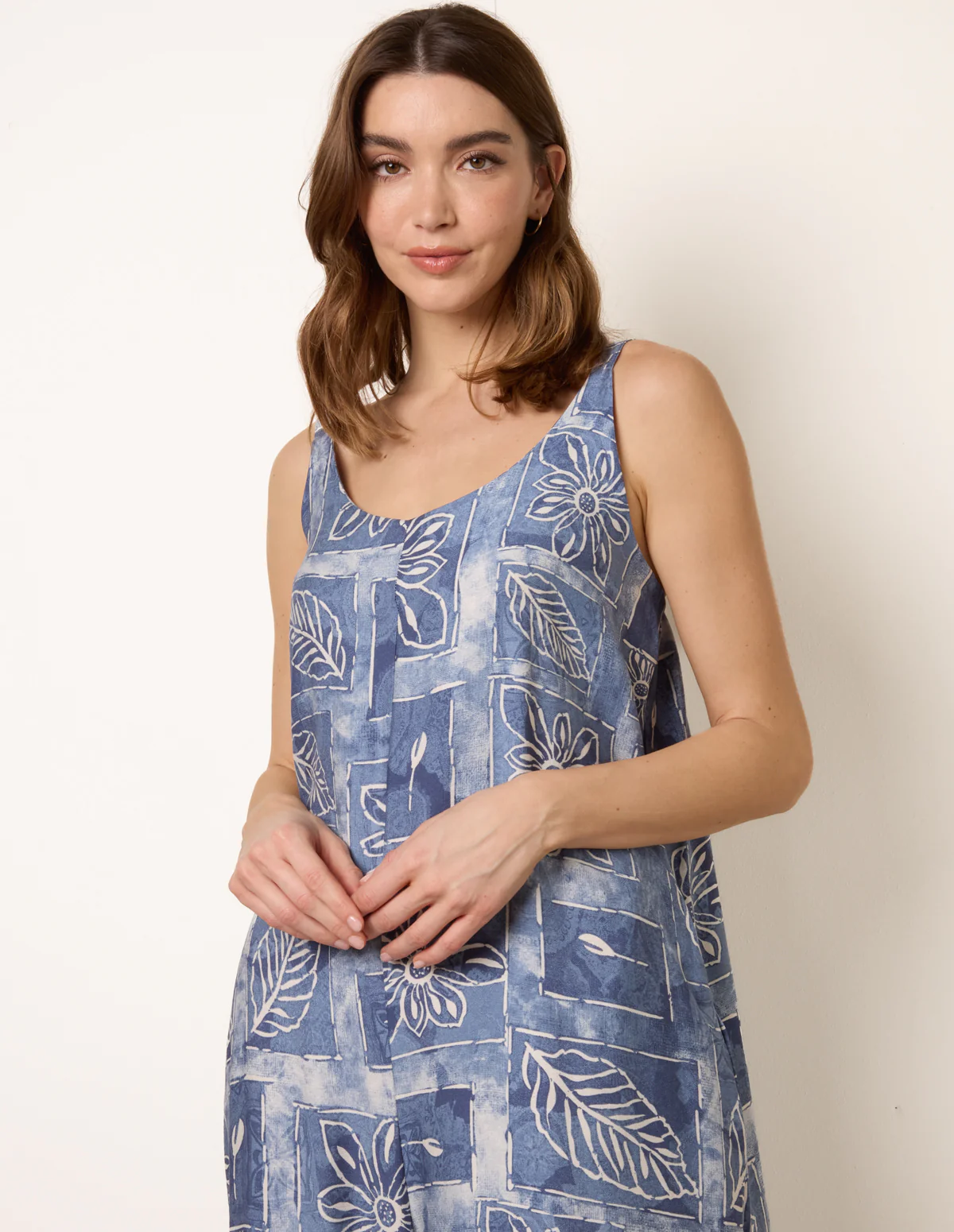 Floral Printed Oversized Jumpsuit - Image 2