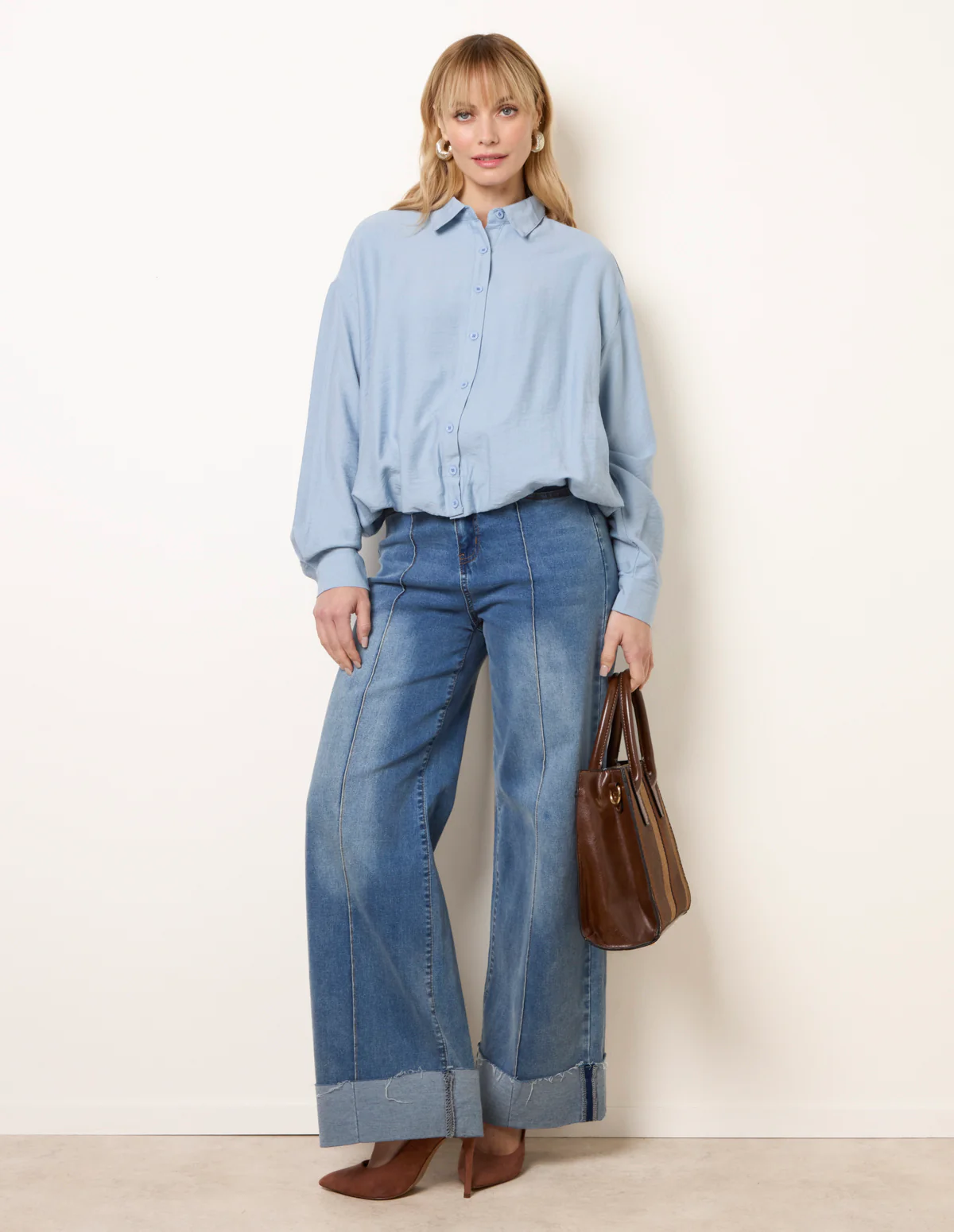 Relaxed Button-Up Shirt - Image 2