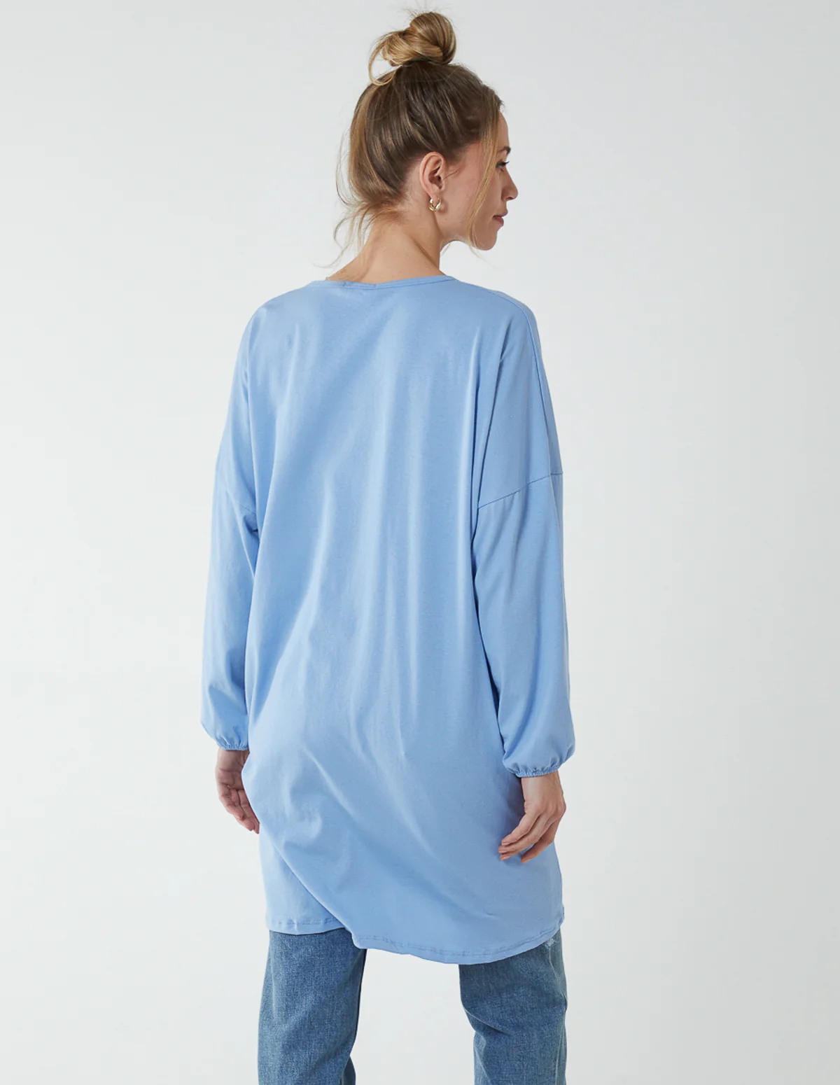 Twist Front Cotton Tunic With Side Pocket - Image 4