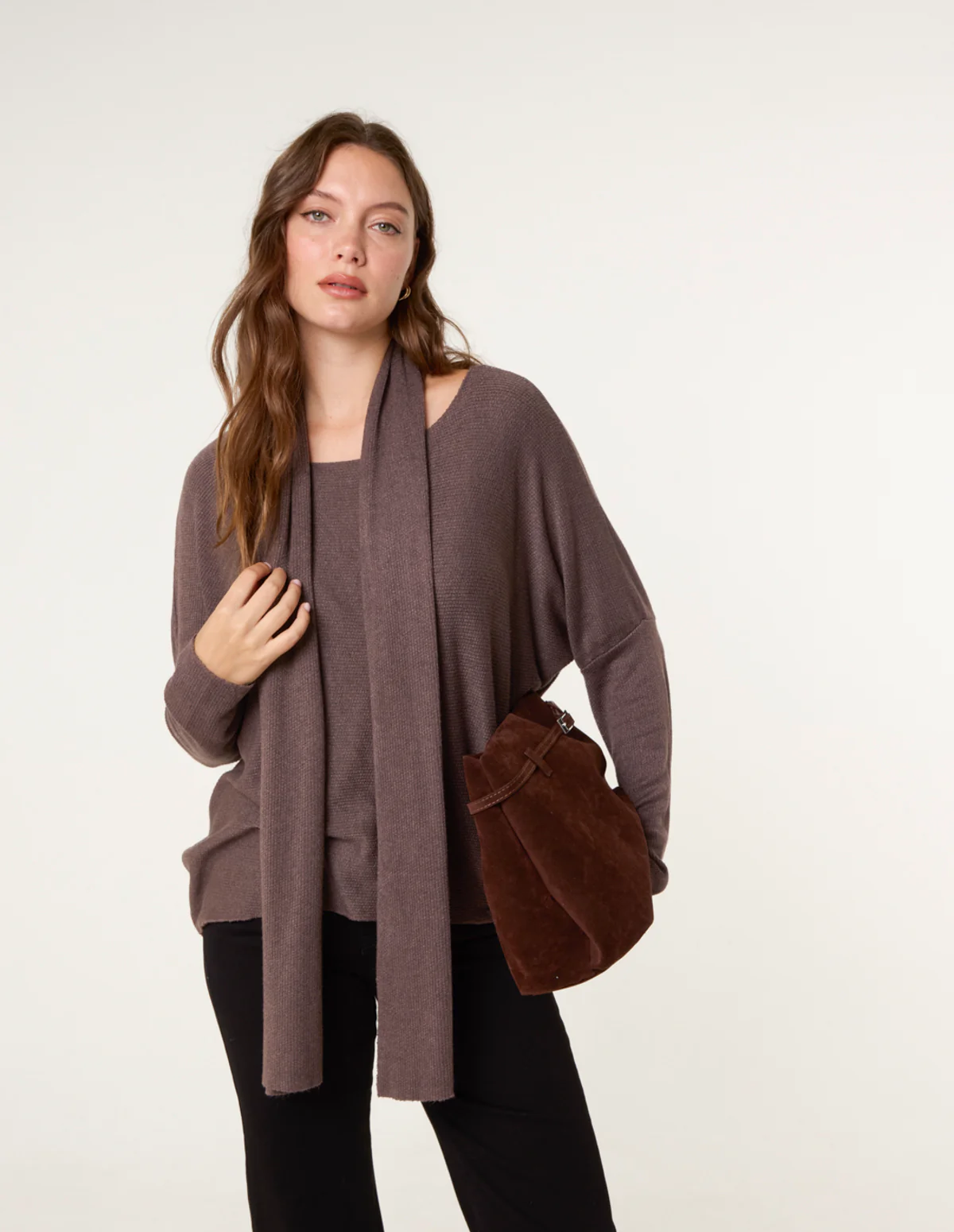 Scarf Cut And Sew 2in1 Jumper - Image 4