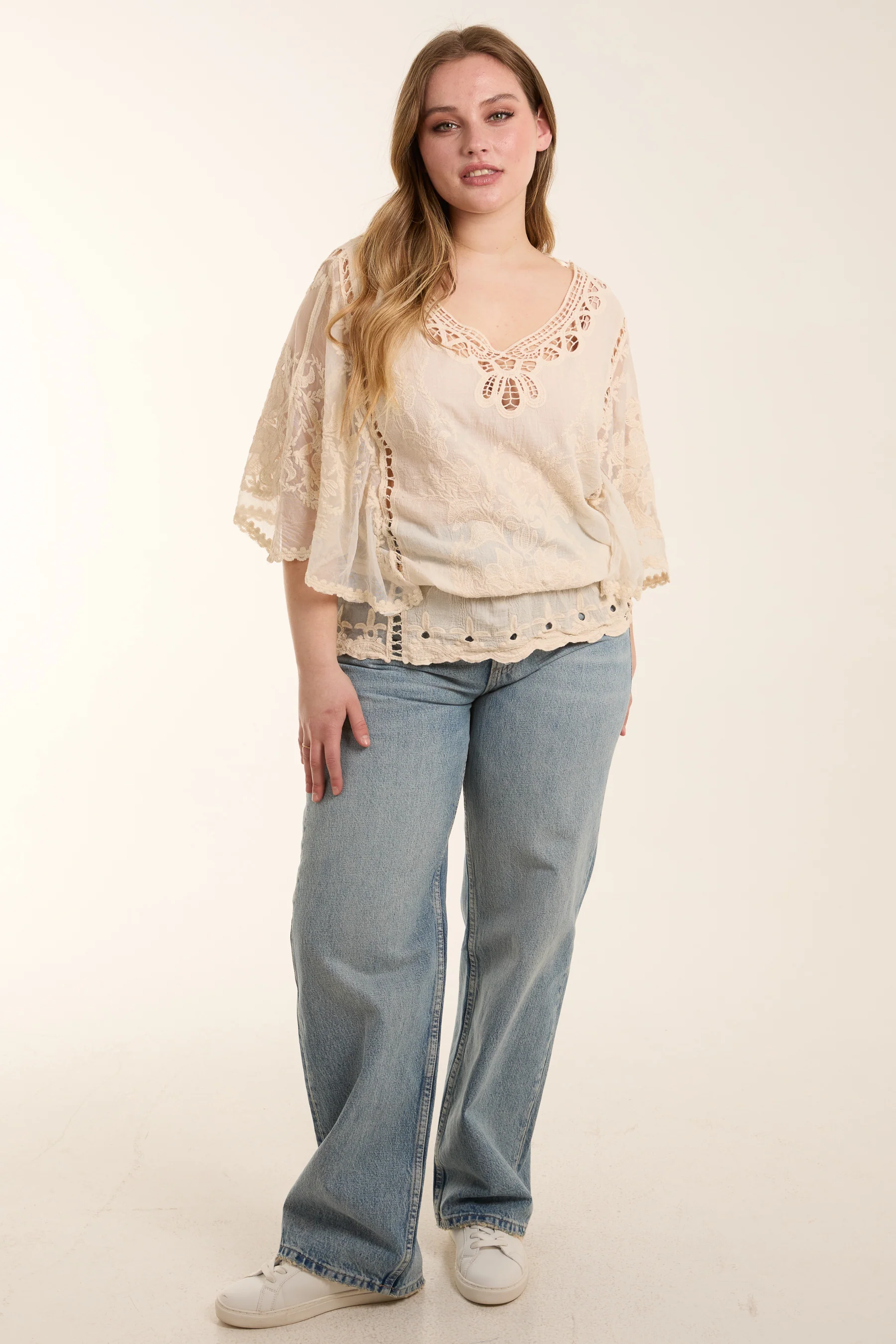 Butterfly Print Blouse - Image 2