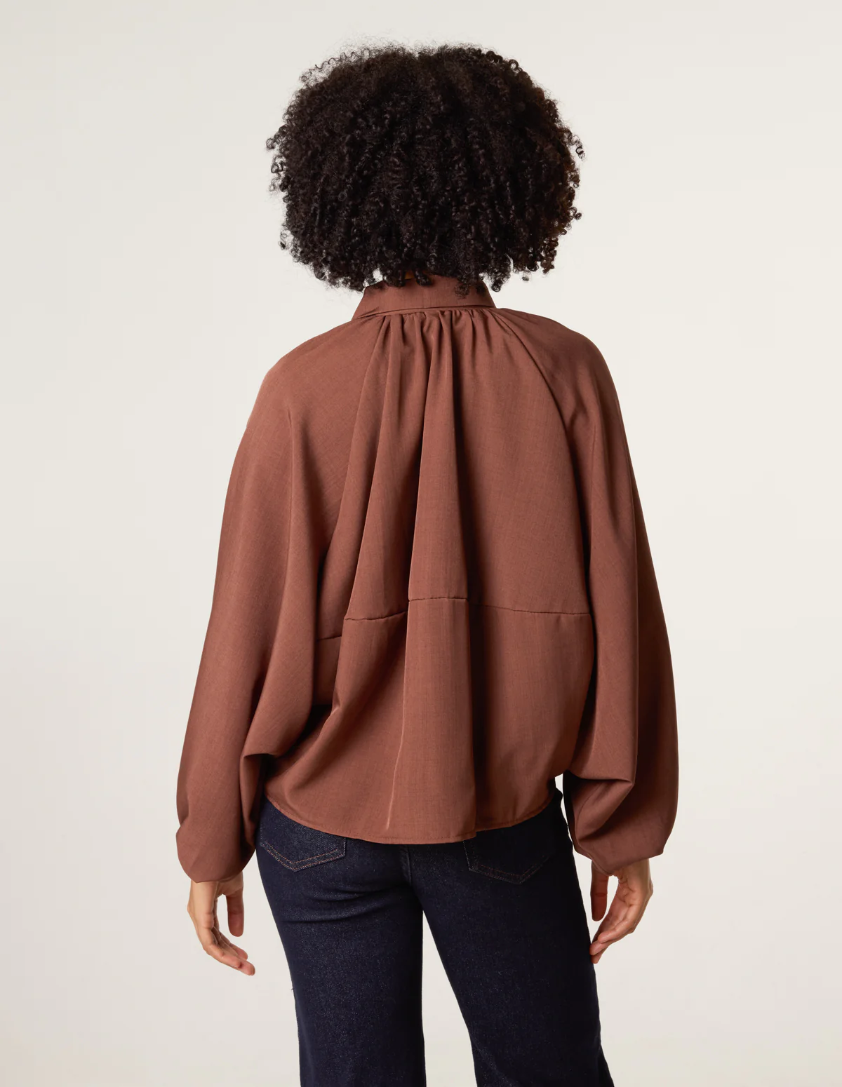 Drape Puffball Zipper Jacket - Image 4