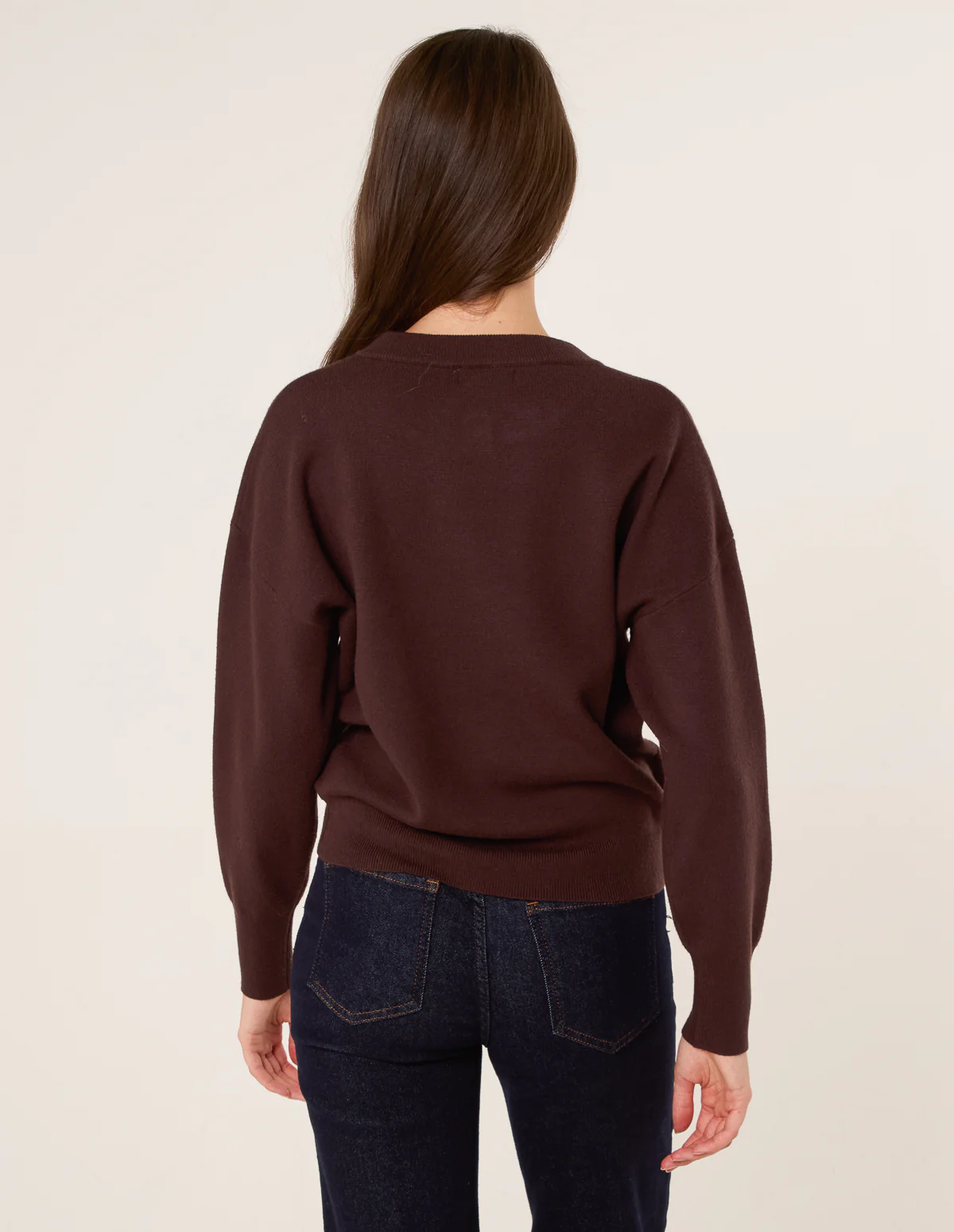 Gold Flower Button Cardigan - Image 4