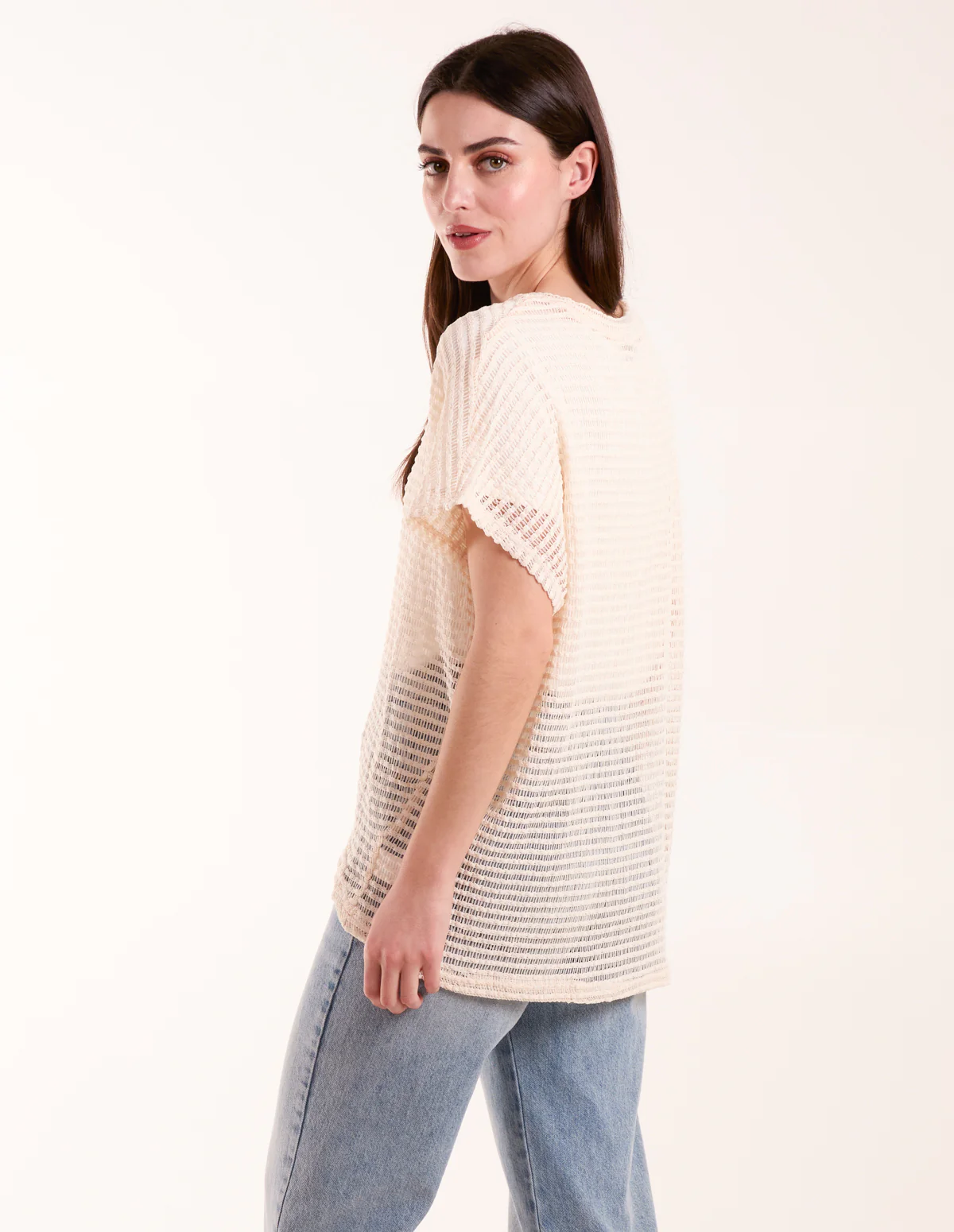 Crochet Batwing Oversized Top - Image 4