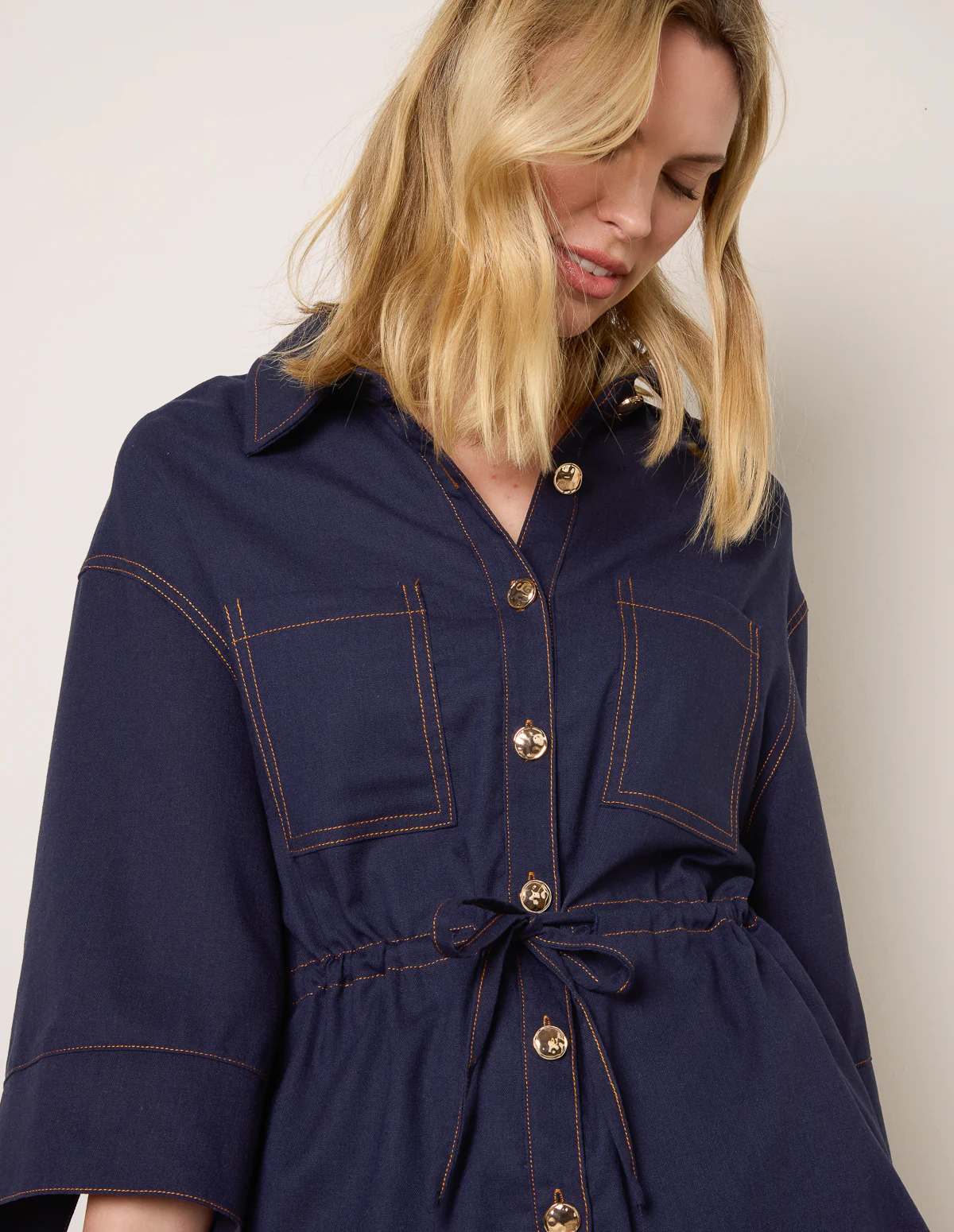 Denim Shirt Jacket - Image 3