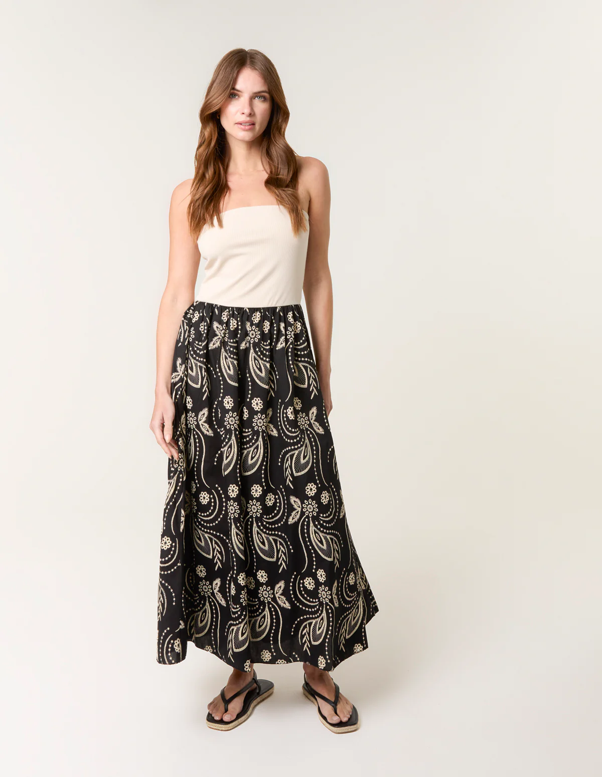 Embroidered Bandeau 2 In 1 Dress - Image 3