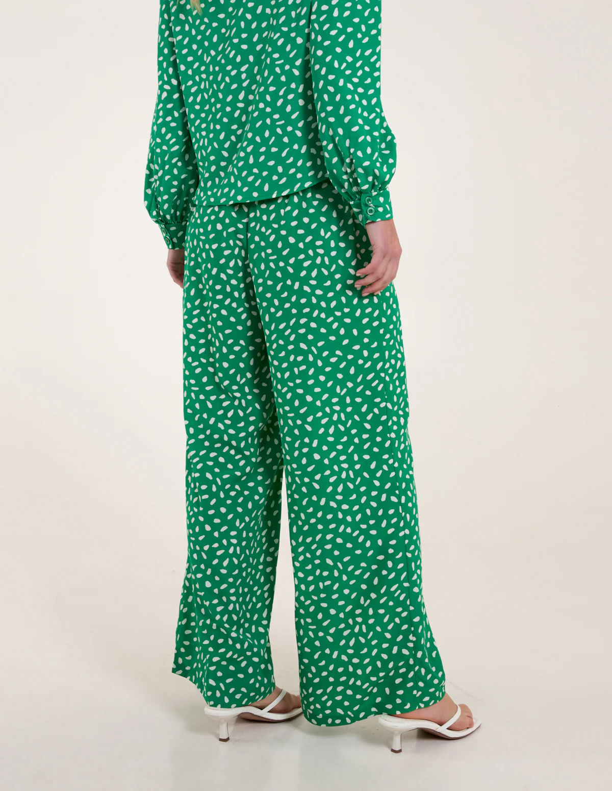 Abstract Polka Dot Trousers - Image 4