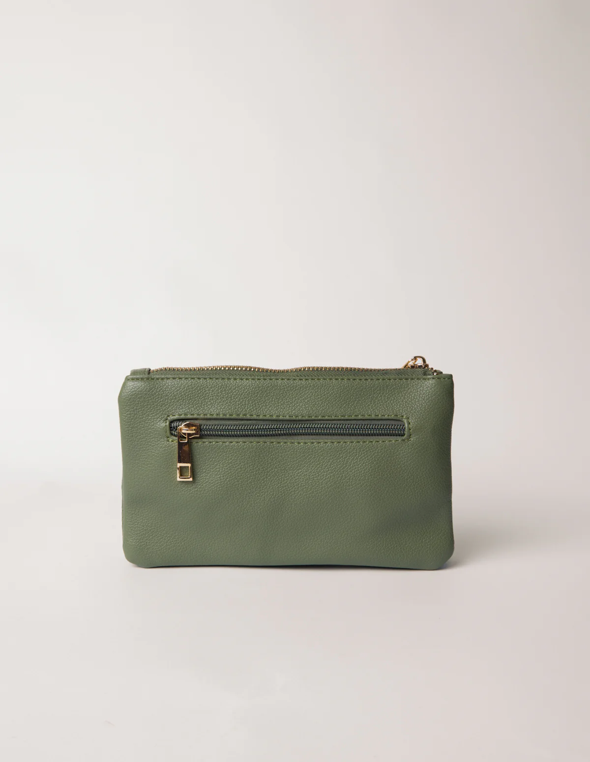Detailed Zip Up Purse With Detachable Strap - Image 4