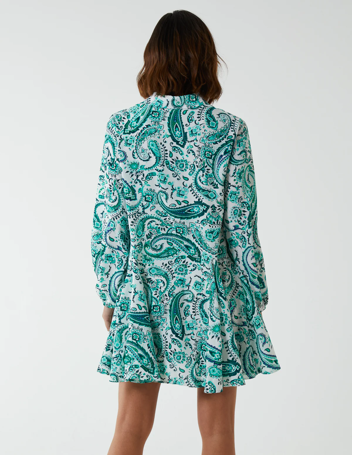 Paisley Button Down Dress - Image 4