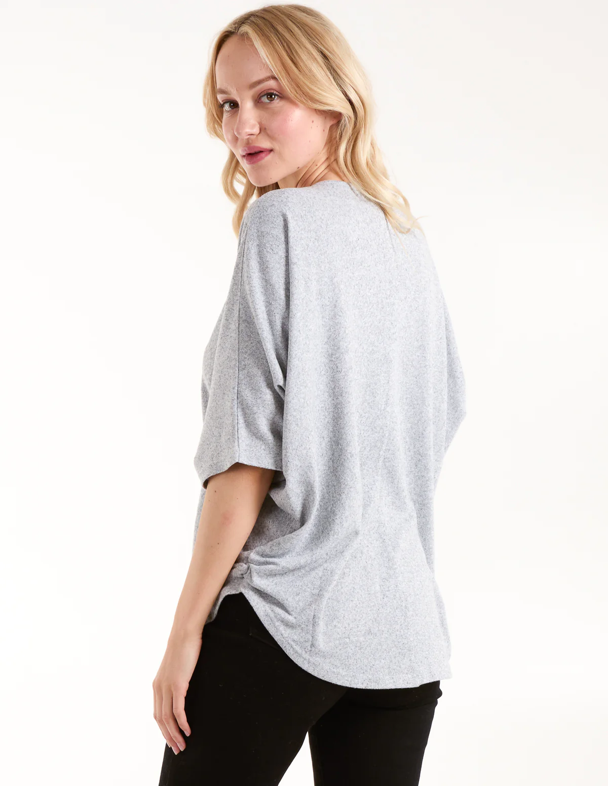 Heart Half Zip Front Top - Image 4