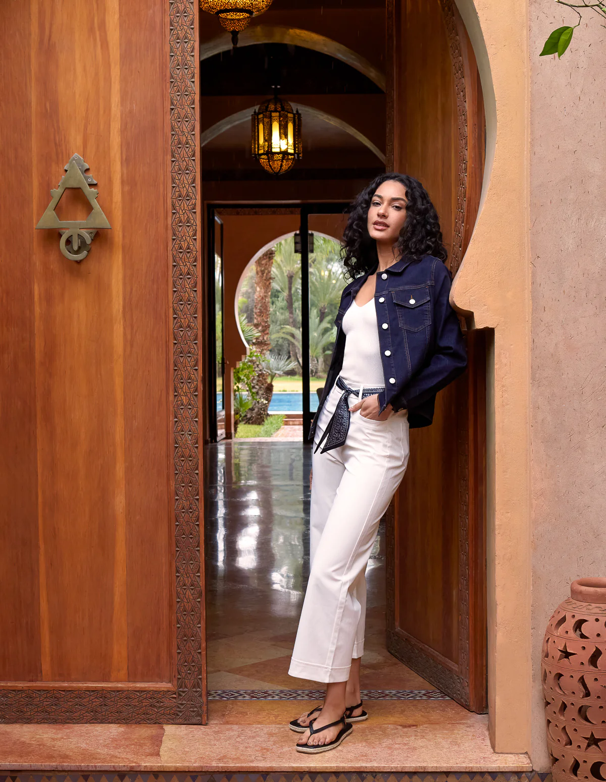 Boxy Denim Jacket - Image 2