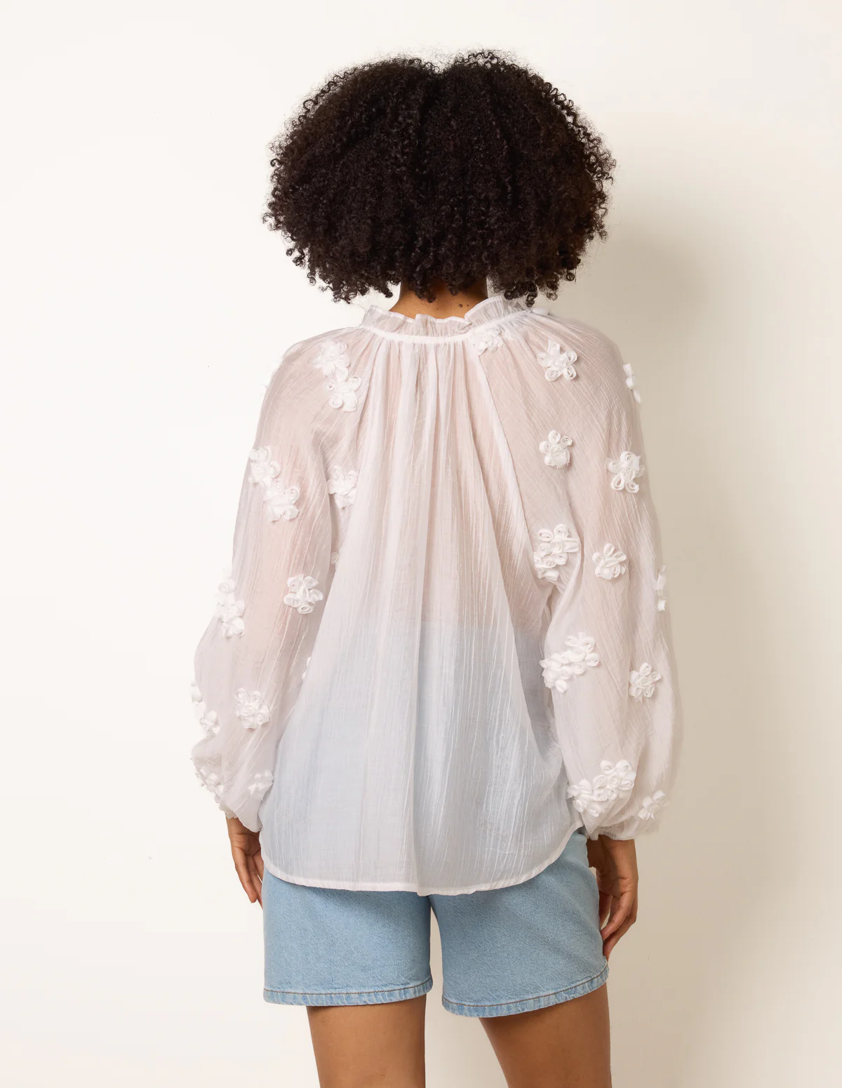 Floral Embroidery Top - Image 4