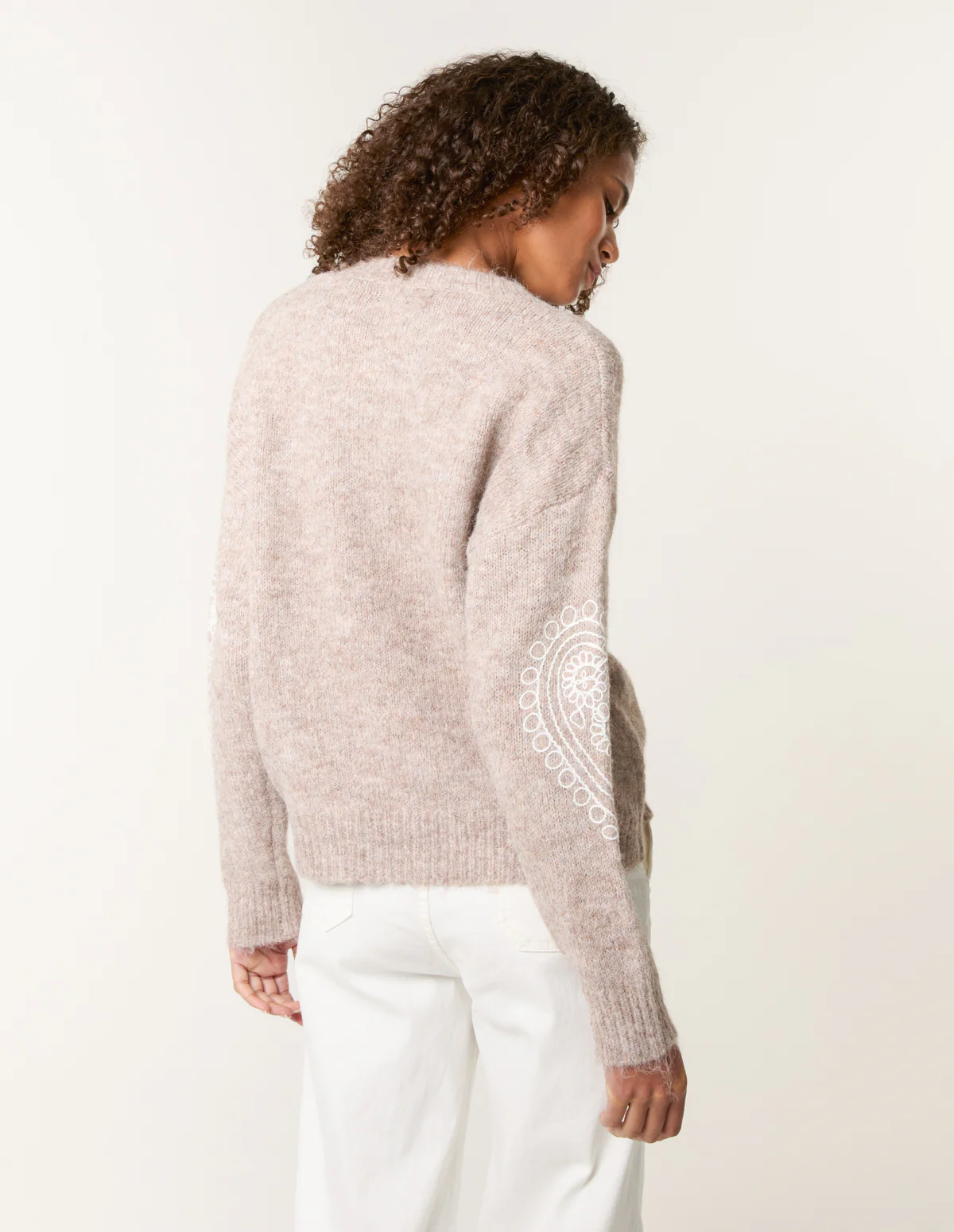 Jumper With Embroidered Heart - Image 4