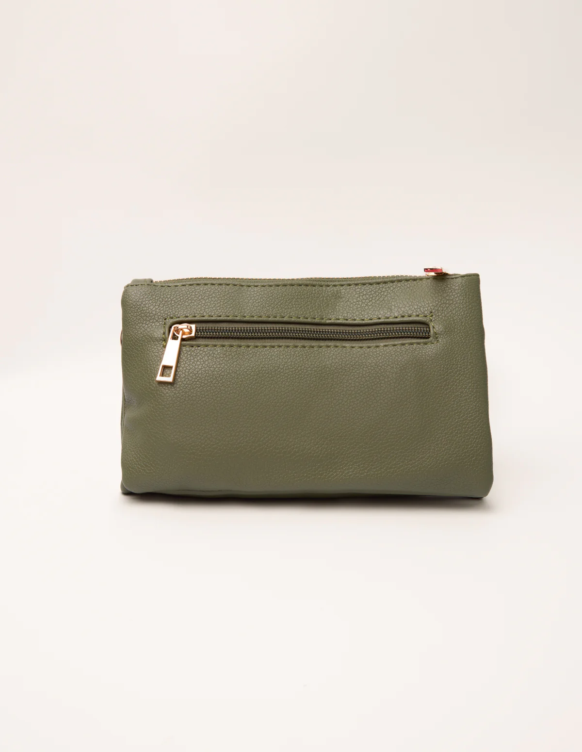 Detailed Zip Up Purse With Detachable Strap - Image 5