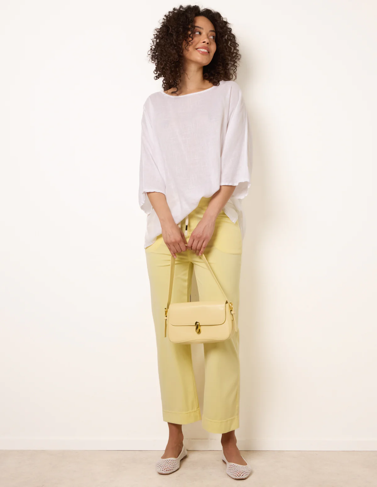 Elasticated Waist Trouser With Drawstring