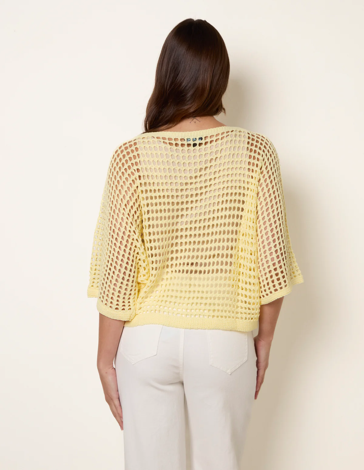Round Neck Net Top - Image 4