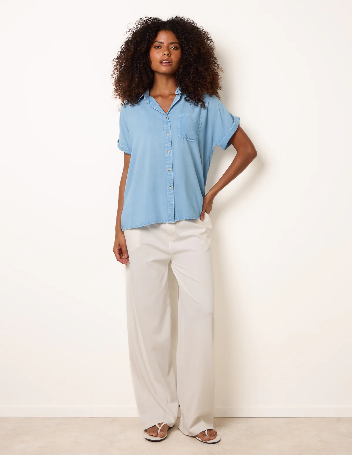 Button Front Shirt - Image 2