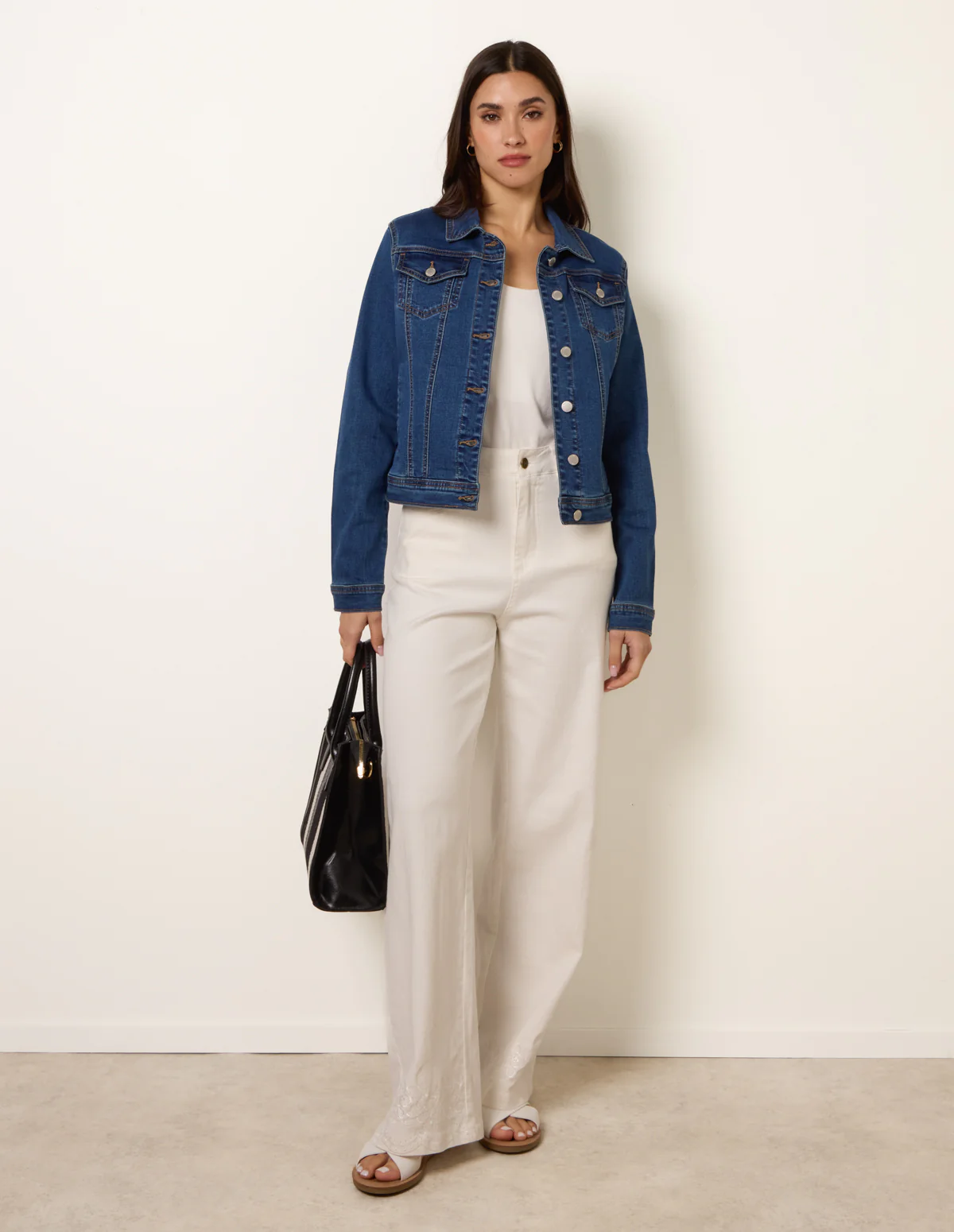 Stretch Denim Jacket - Image 4