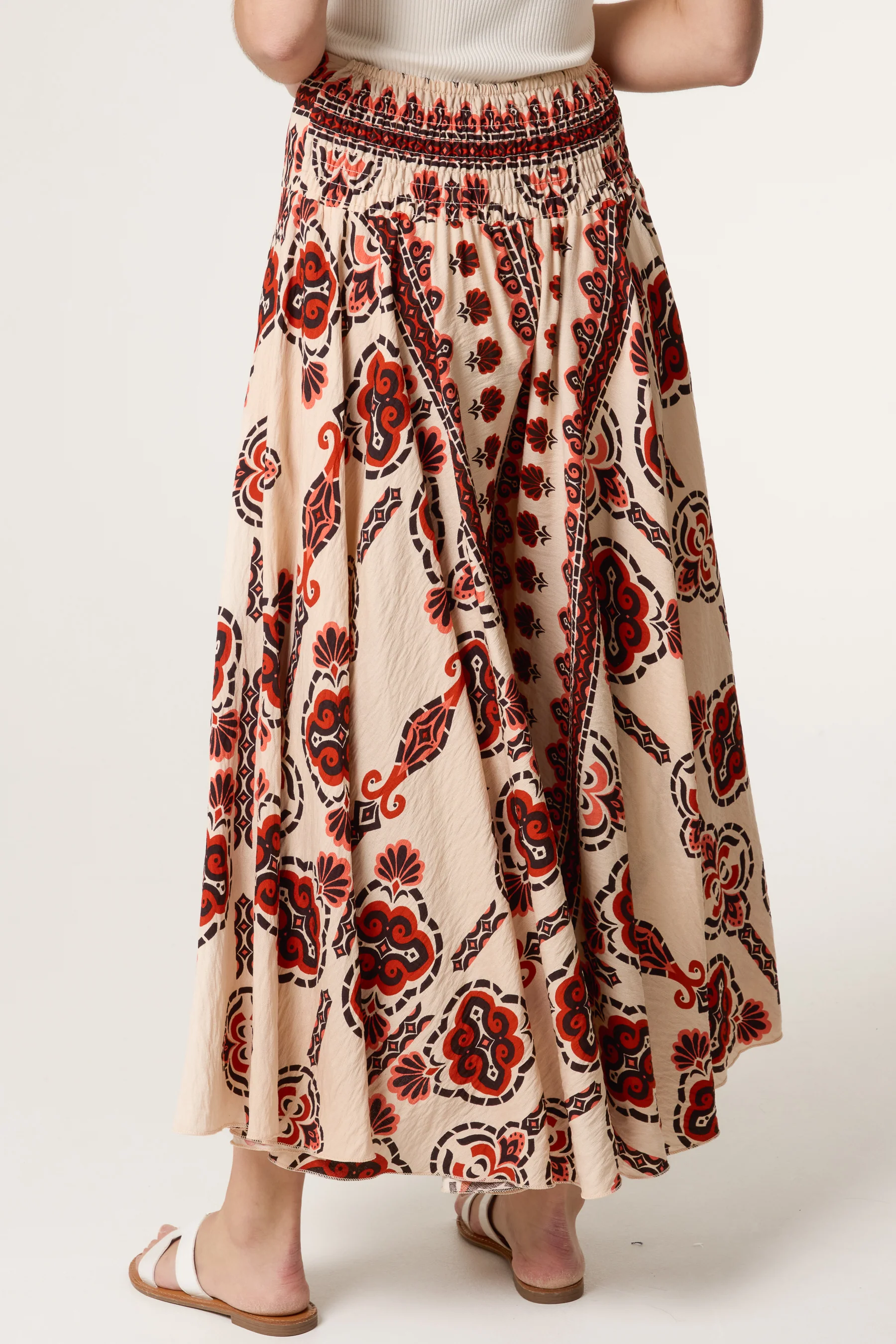 Deep Waist Flowy Pants - Image 4