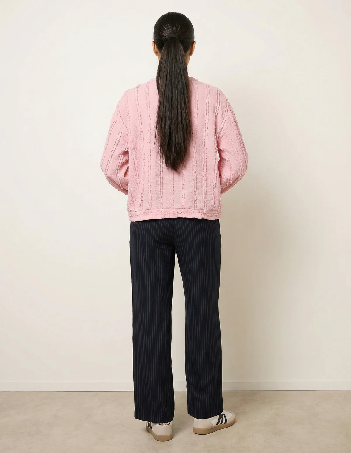 Ruffle Detailed Sleeve Top - Image 5