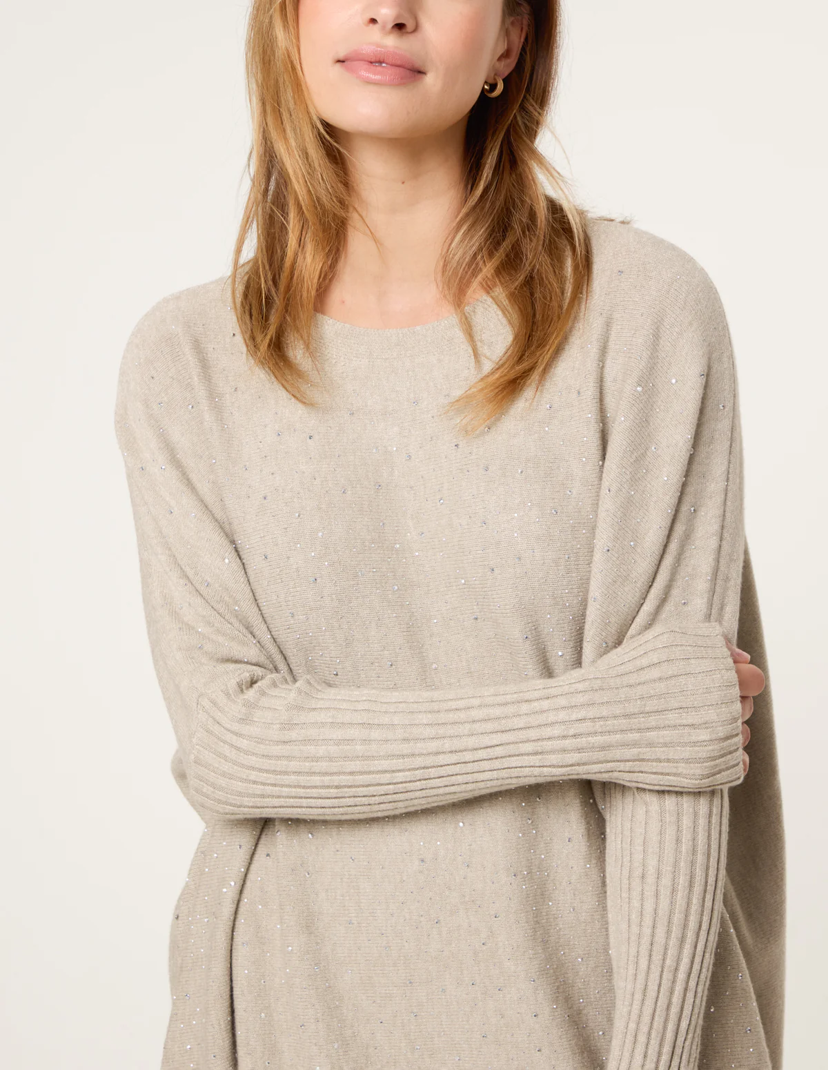 Scattered Studded Embellished Knitwear Set - Image 3
