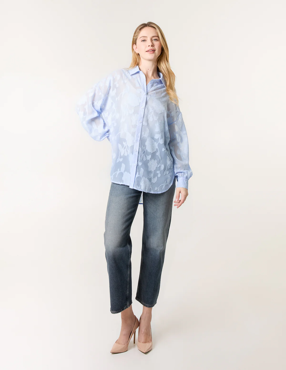 Sheer Devore Shirt - Image 2