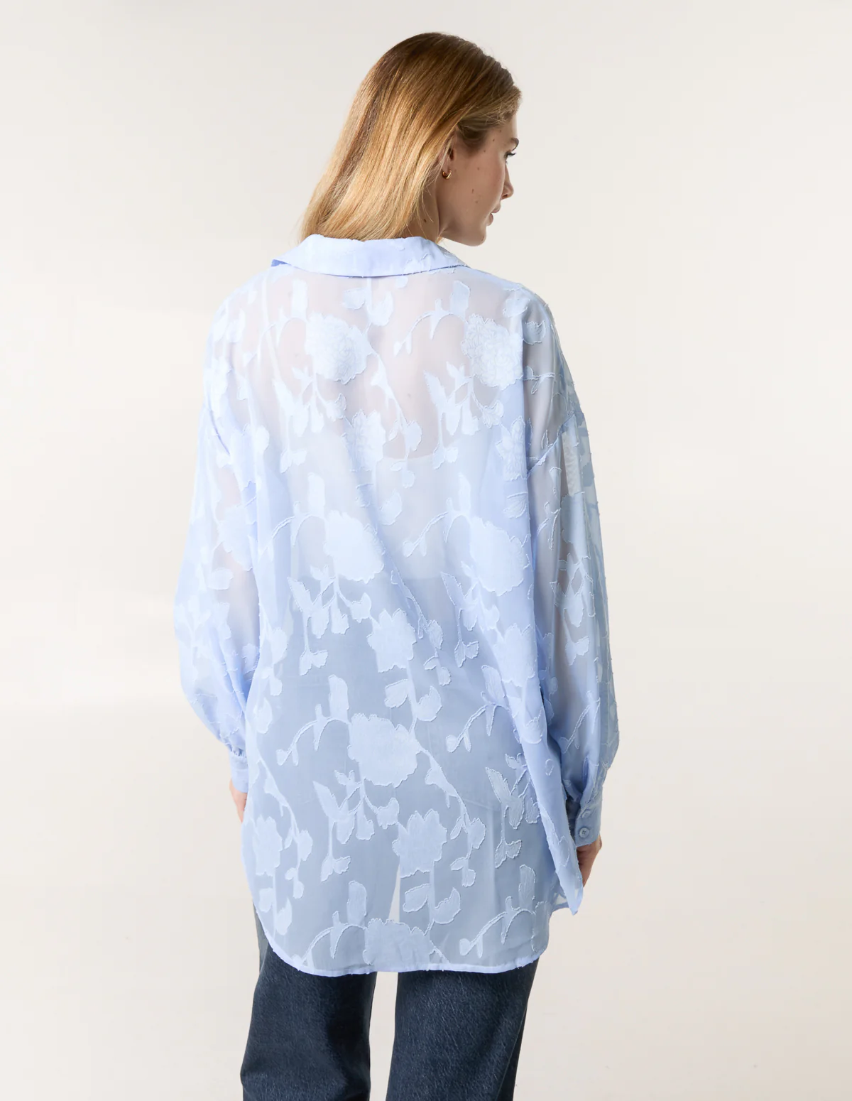 Sheer Devore Shirt - Image 4
