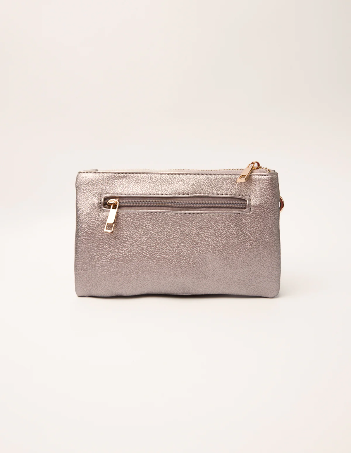 Detailed Zip Up Purse With Detachable Strap - Image 5