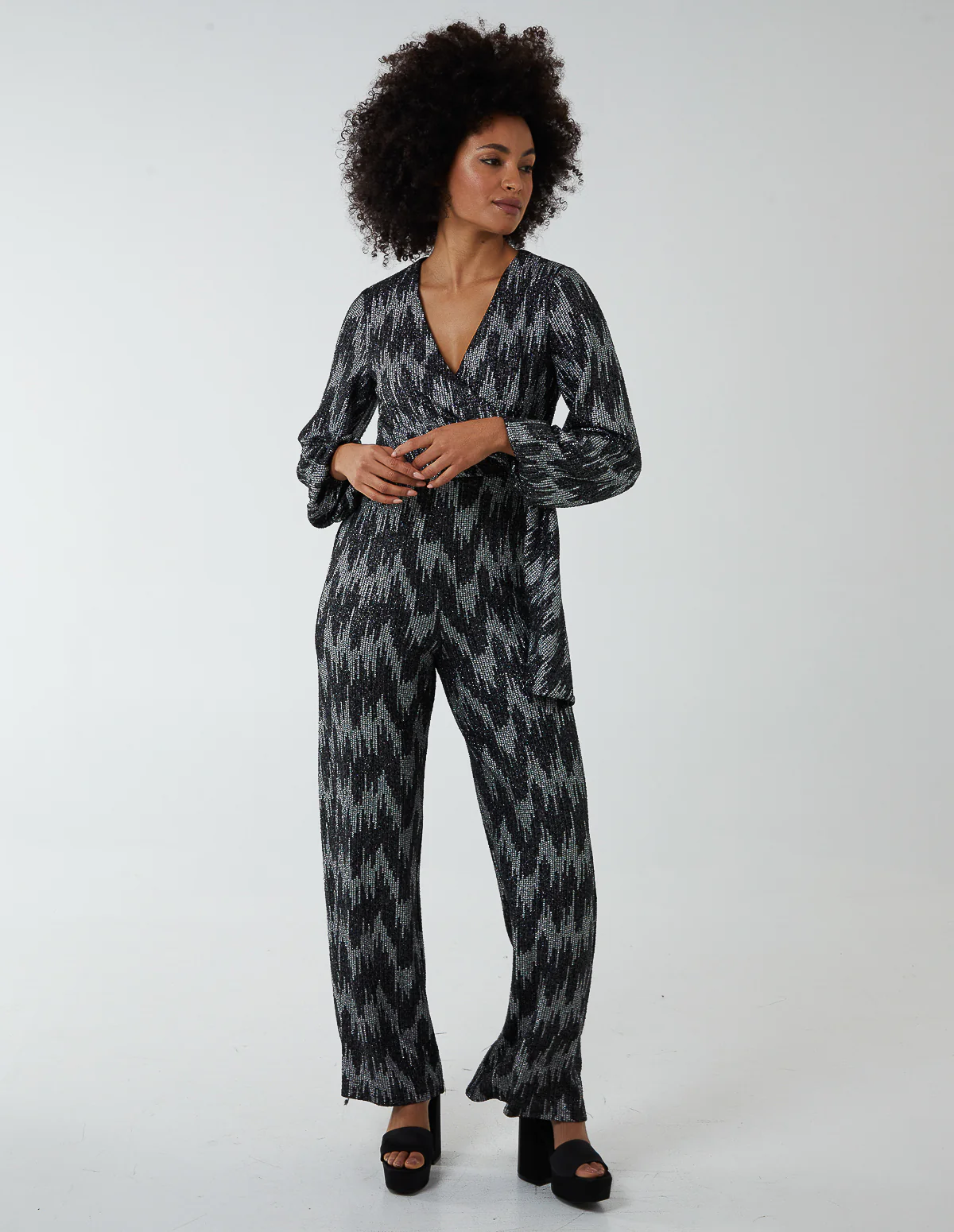 Wrap Tie Jumpsuit - Image 2