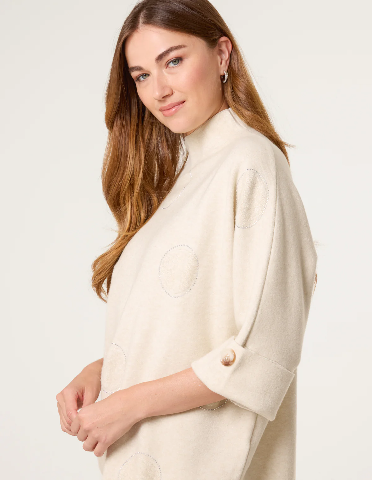 Circle Rhinestone Jumper - Image 3