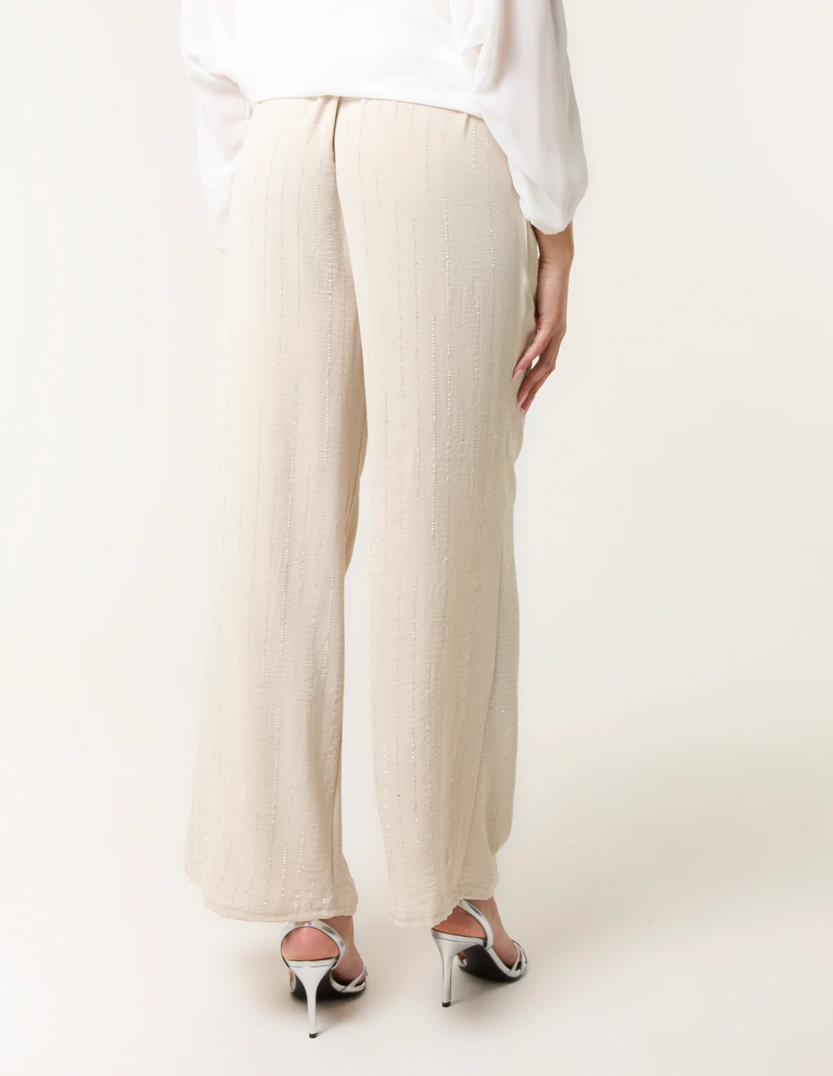 Sparkle Wide Leg Trousers - Image 4