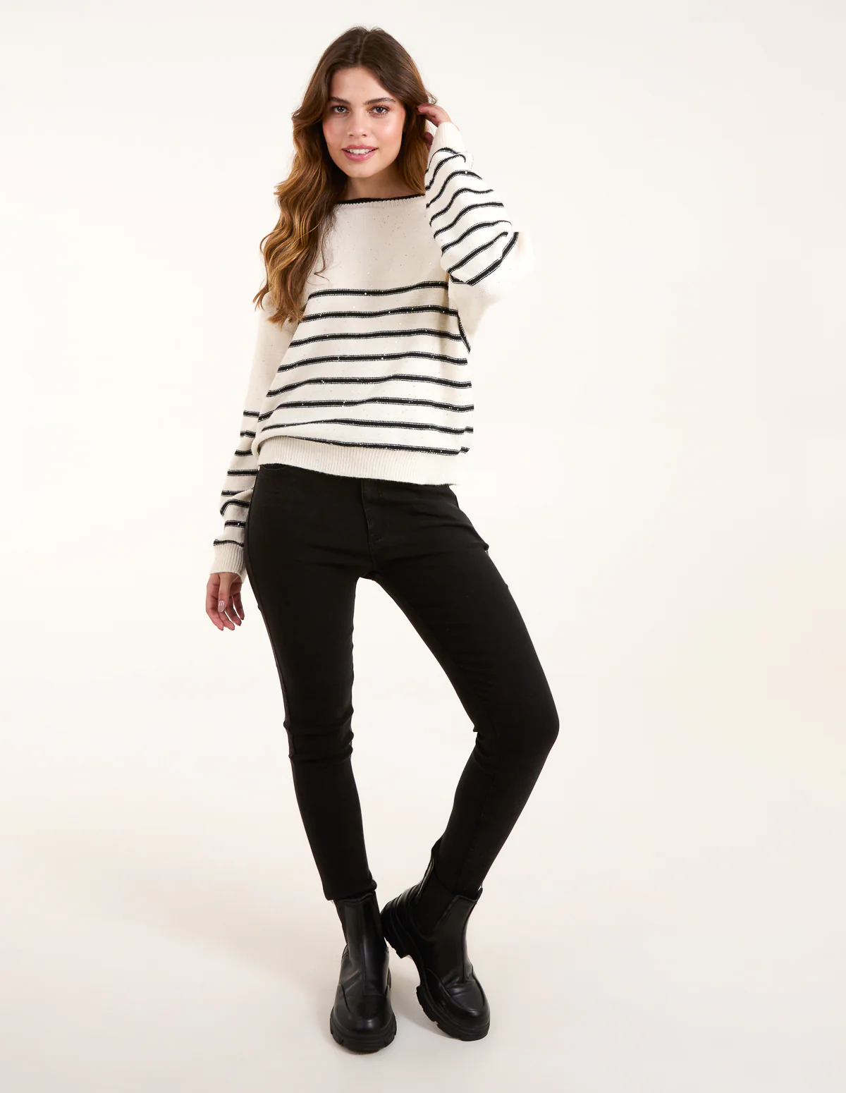 Stripe Knit Jumper - Image 3